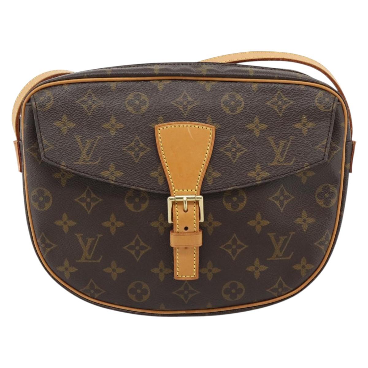 LOUIS VUITTON Monogram Jeune Fille GM Shoulder Bag M51225 LV Auth 180603A