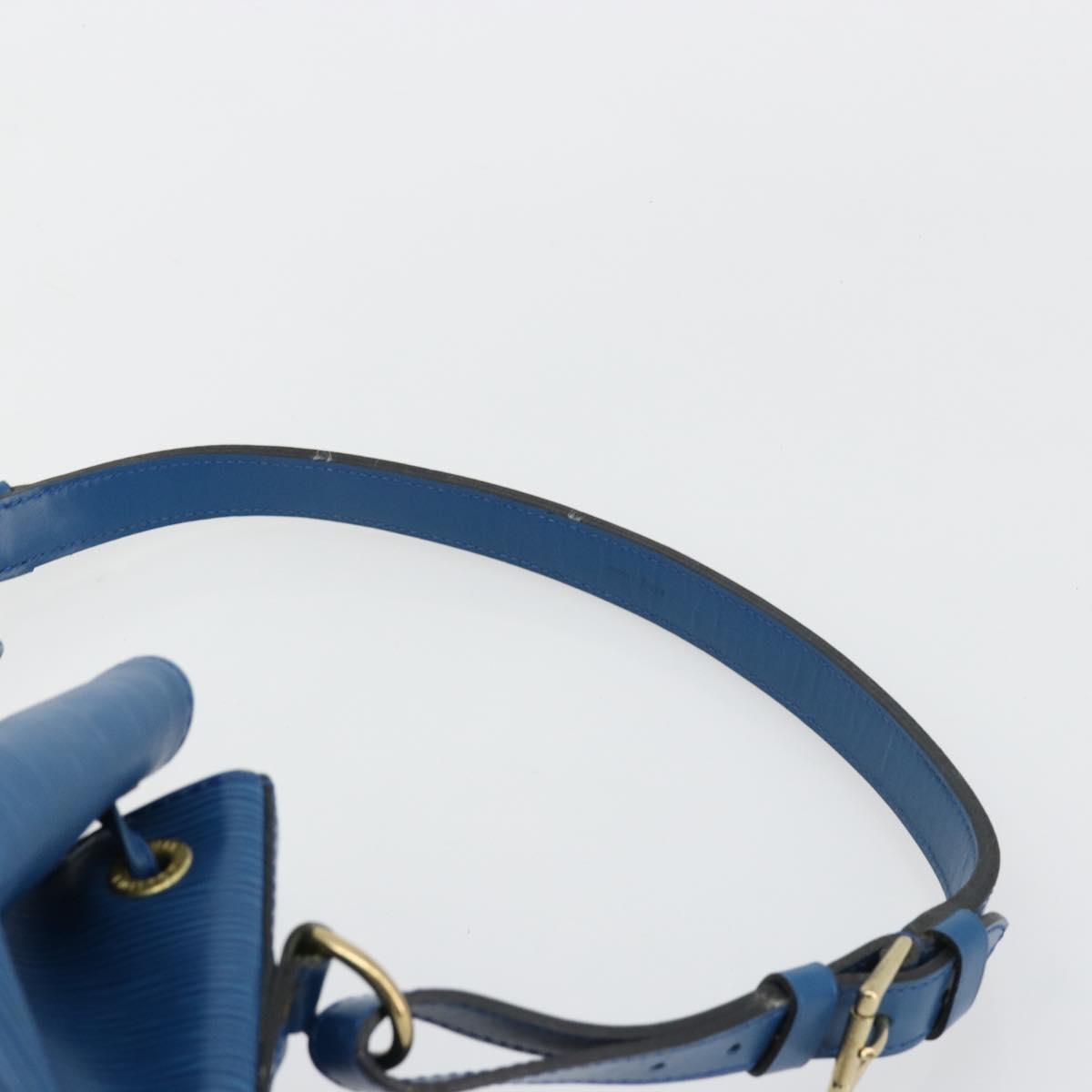 LOUIS VUITTON Epi Petit Noe Shoulder Bag Blue M44105 LV Auth 180613A