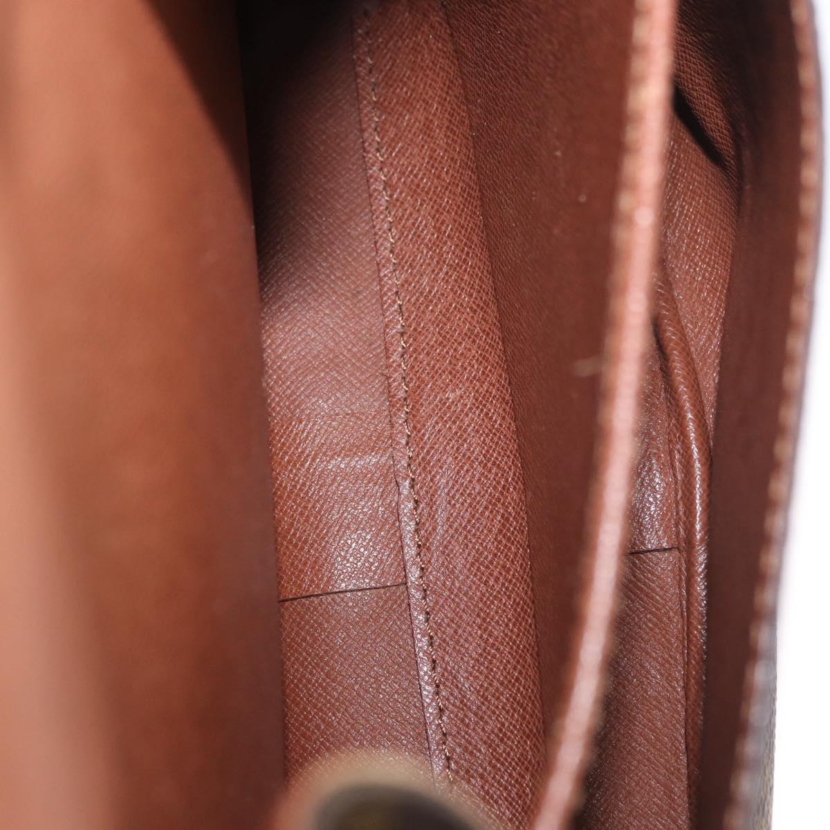 LOUIS VUITTON Monogram Cartouchiere MM Shoulder Bag M51253 LV Auth 180619