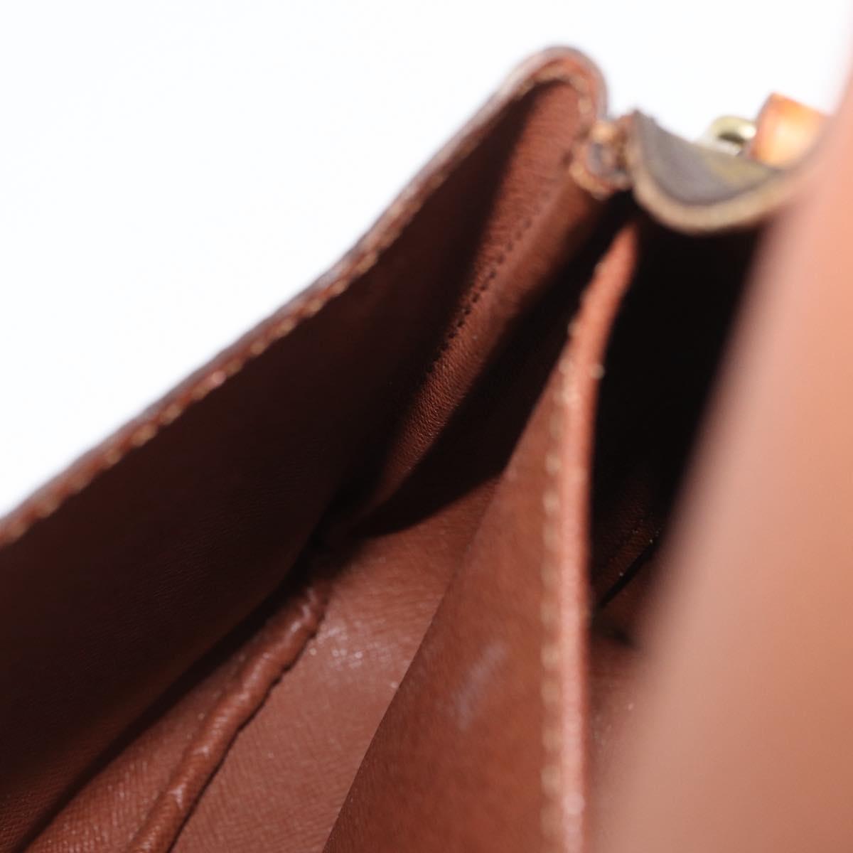 LOUIS VUITTON Monogram Cartouchiere MM Shoulder Bag M51253 LV Auth 180619