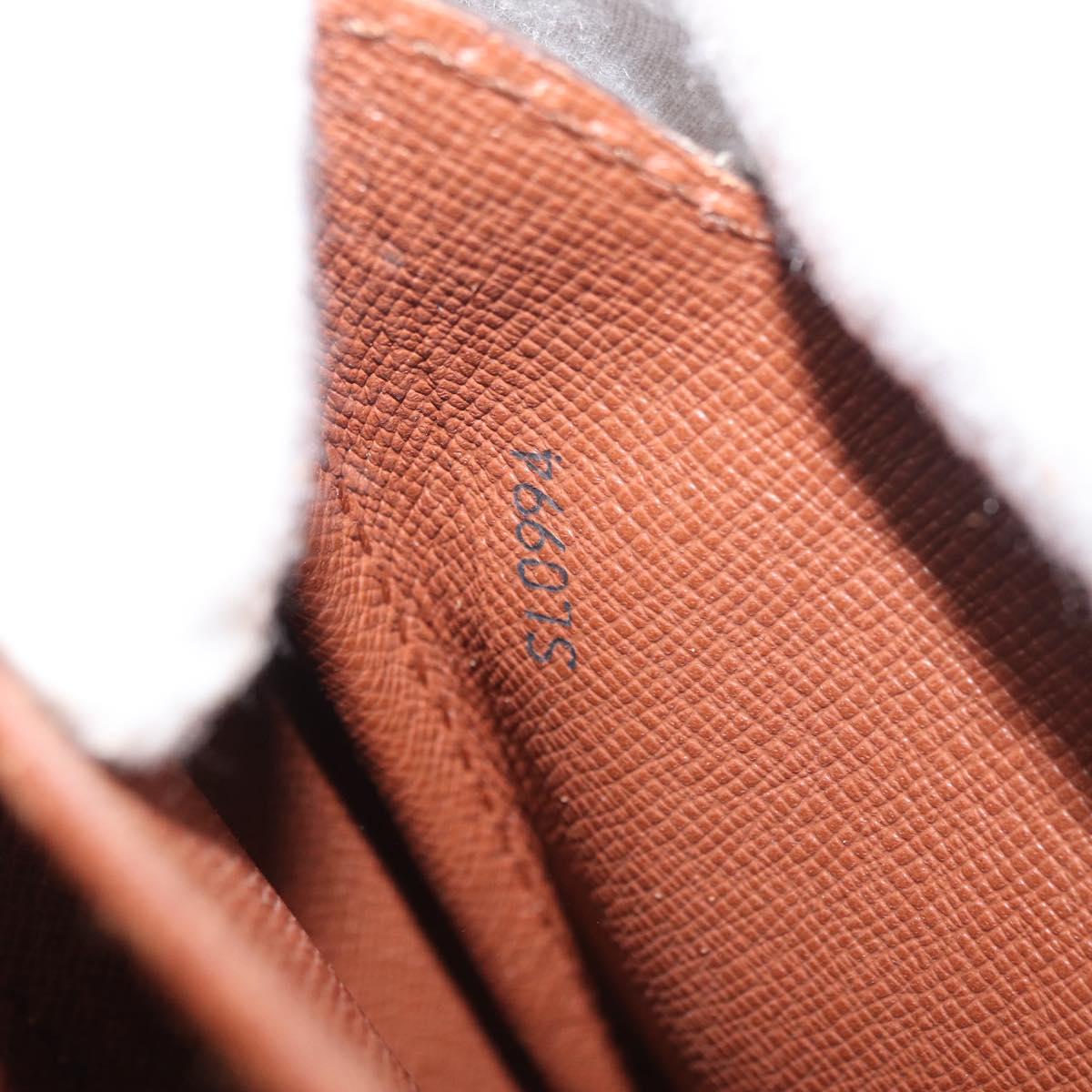 LOUIS VUITTON Monogram Cartouchiere MM Shoulder Bag M51253 LV Auth 180619