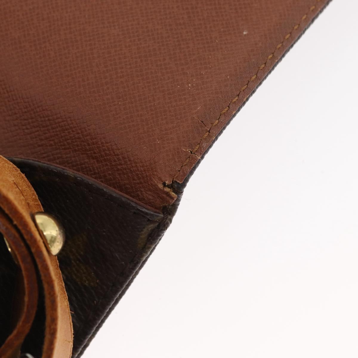 LOUIS VUITTON Monogram Cartouchiere MM Shoulder Bag M51253 LV Auth 180619