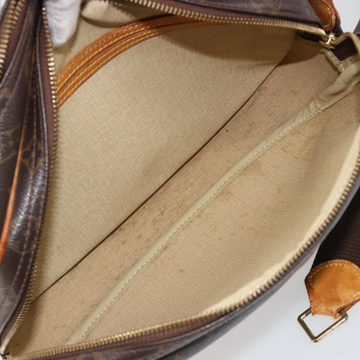 LOUIS VUITTON Monogram Reporter PM Shoulder Bag M45254 LV Auth 180622
