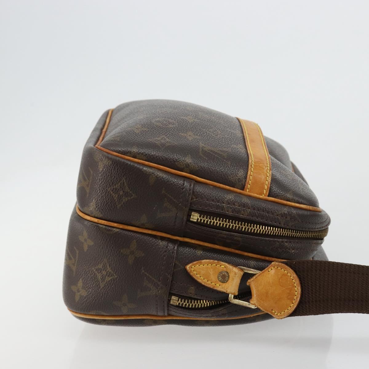 LOUIS VUITTON Monogram Reporter PM Shoulder Bag M45254 LV Auth 180622