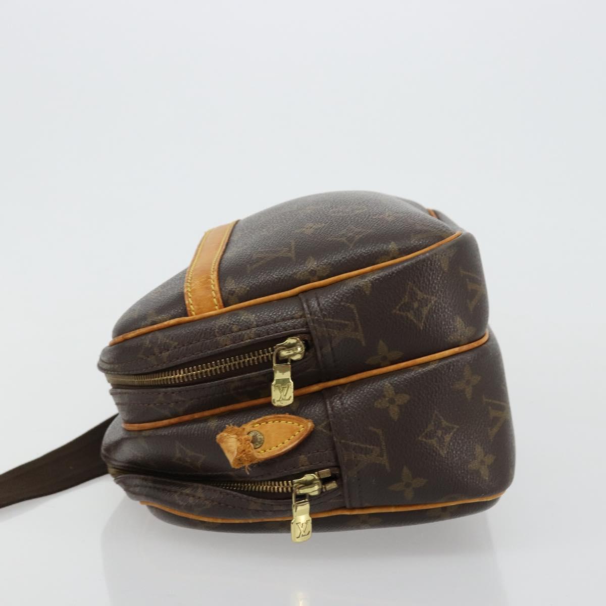 LOUIS VUITTON Monogram Reporter PM Shoulder Bag M45254 LV Auth 180622