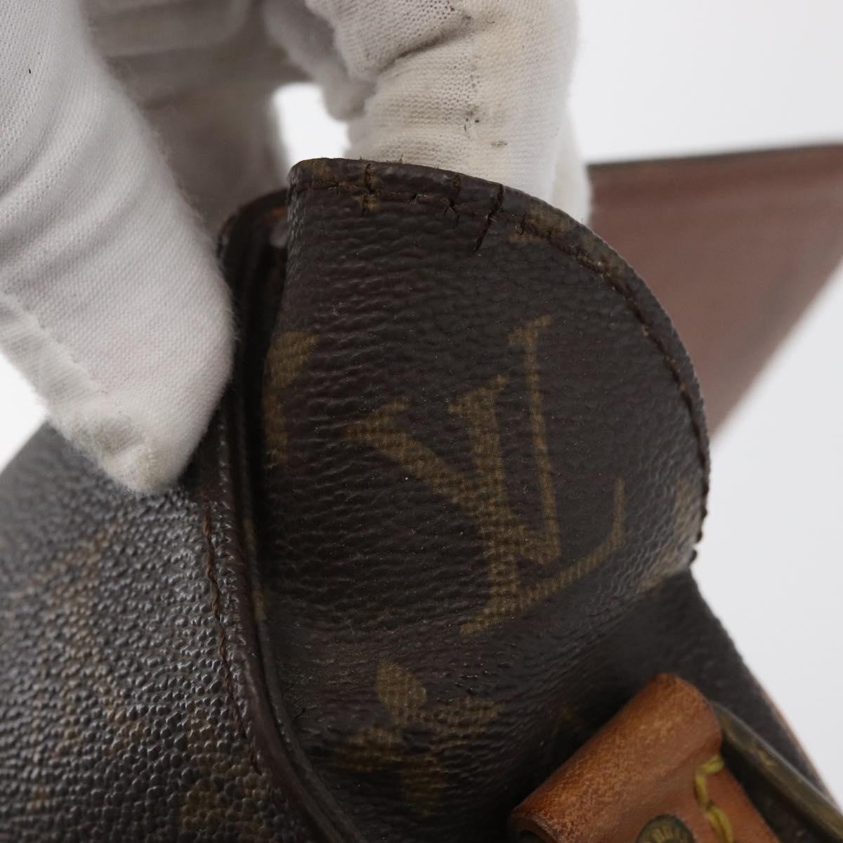 LOUIS VUITTON Monogram Cartouchiere MM Shoulder Bag M51253 LV Auth 180623