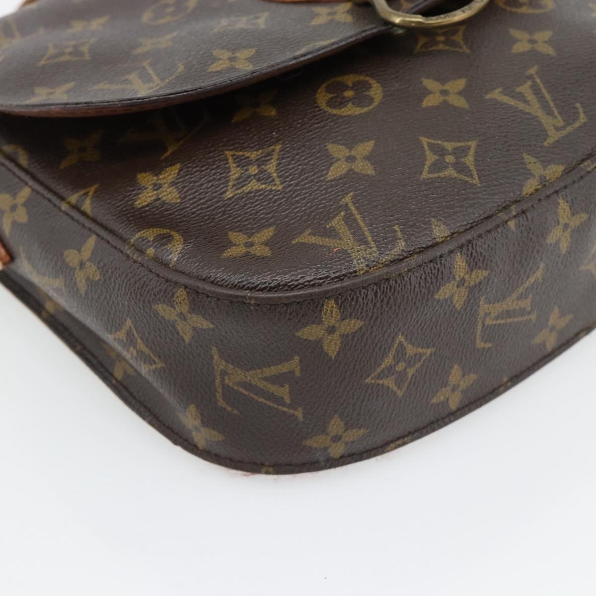 LOUIS VUITTON Monogram Saint Cloud GM Shoulder Bag M51242 LV Auth 180625