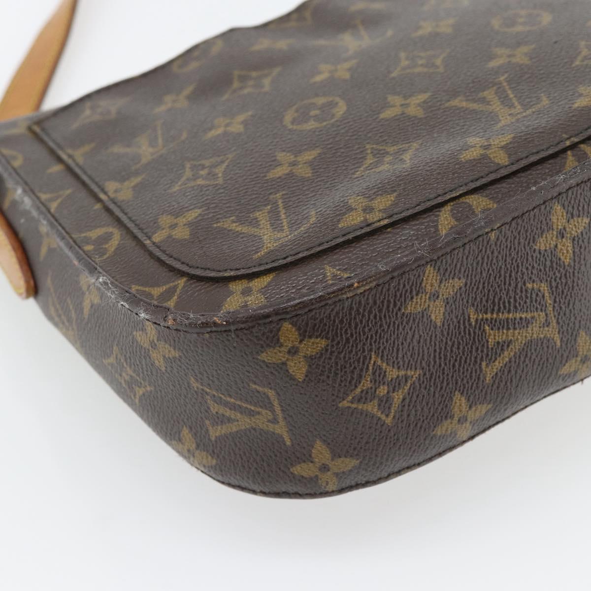 LOUIS VUITTON Monogram Saint Cloud GM Shoulder Bag M51242 LV Auth 180625
