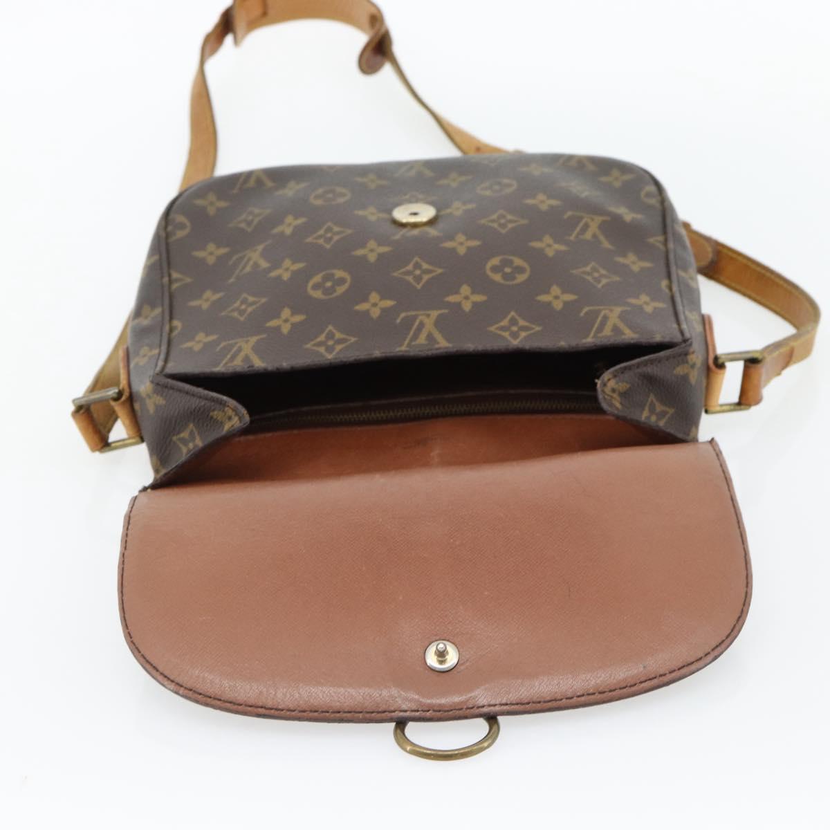 LOUIS VUITTON Monogram Saint Cloud GM Shoulder Bag M51242 LV Auth 180625