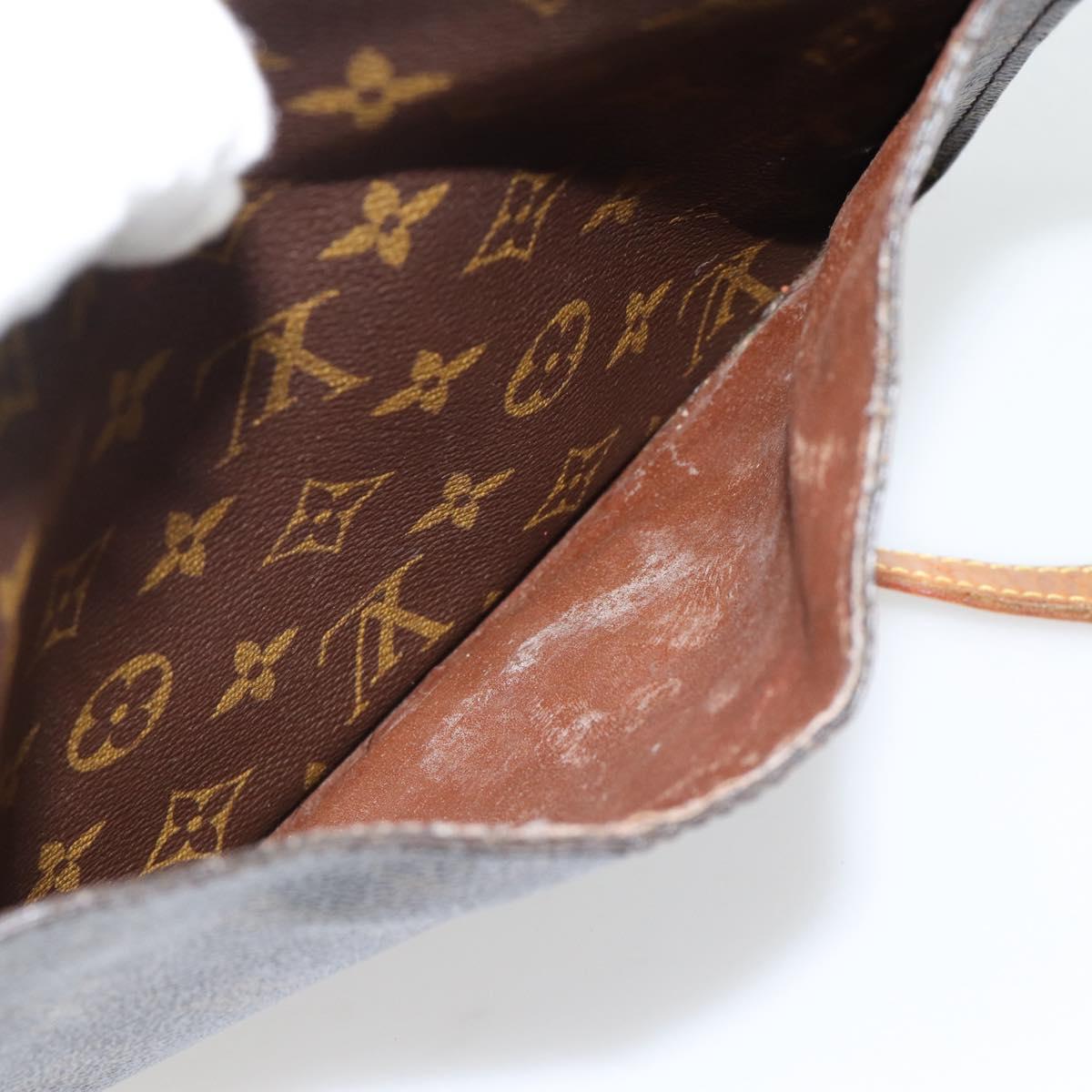 LOUIS VUITTON Monogram Saint Cloud GM Shoulder Bag M51242 LV Auth 180625