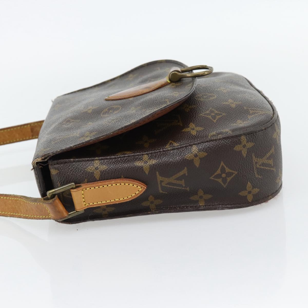 LOUIS VUITTON Monogram Saint Cloud GM Shoulder Bag M51242 LV Auth 180625