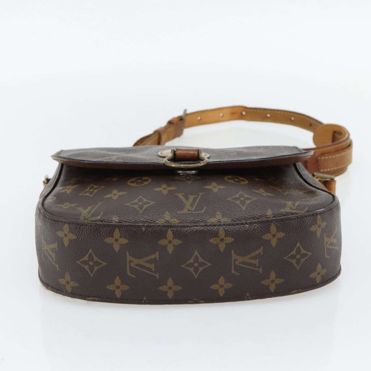 LOUIS VUITTON Monogram Saint Cloud GM Shoulder Bag M51242 LV Auth 180625