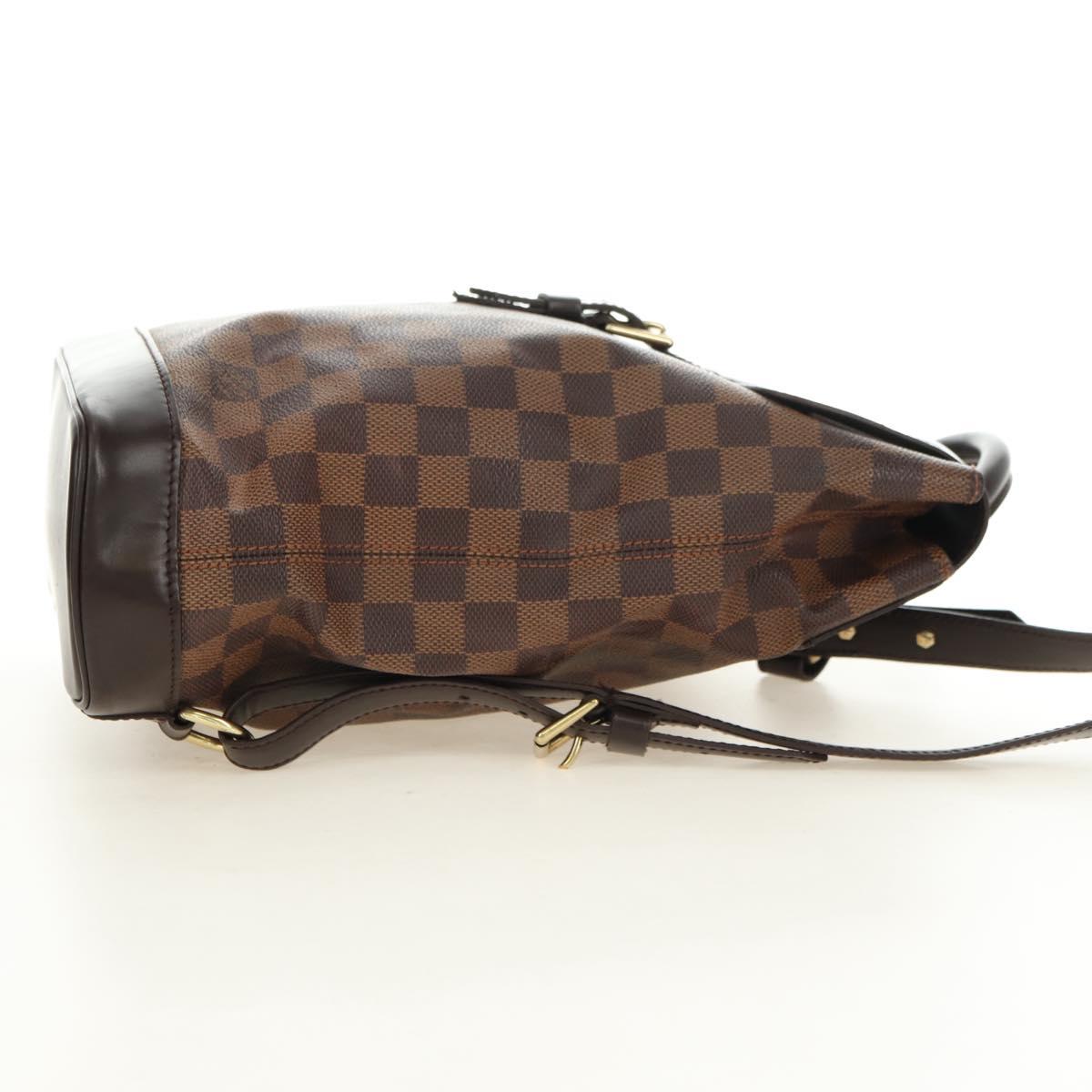 LOUIS VUITTON Damier Ebene Soho Backpack N51132 LV Auth 180650SAV