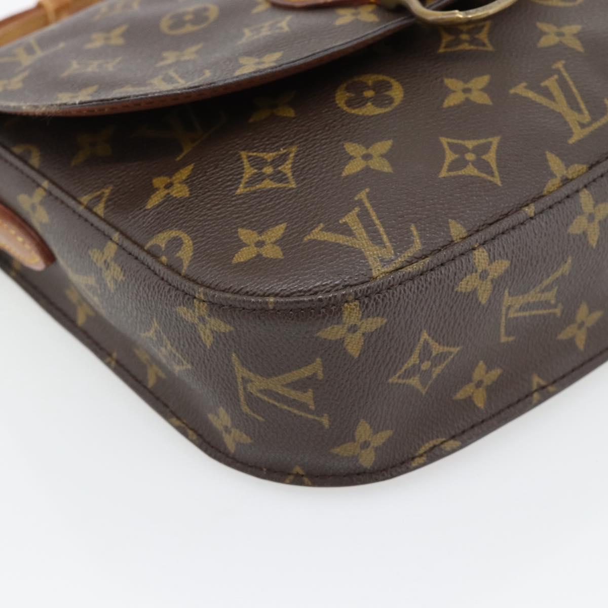 LOUIS VUITTON Monogram Saint Cloud GM Shoulder Bag M51242 LV Auth 180654