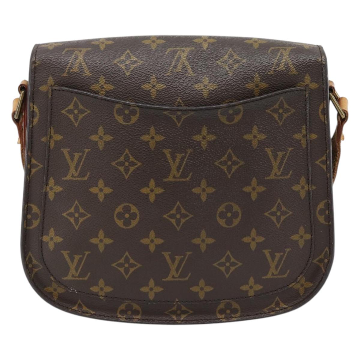 LOUIS VUITTON Monogram Saint Cloud GM Shoulder Bag M51242 LV Auth 180654