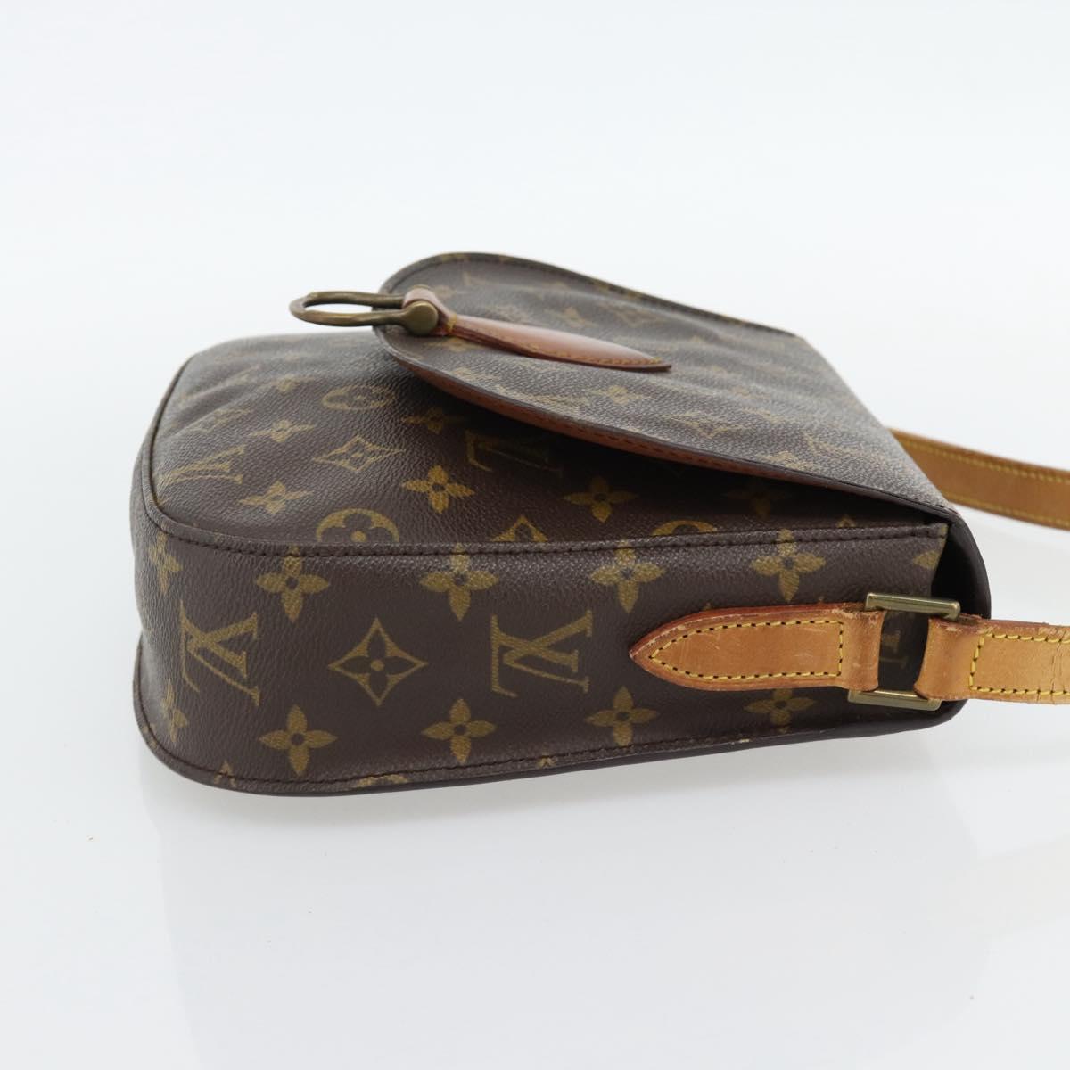 LOUIS VUITTON Monogram Saint Cloud GM Shoulder Bag M51242 LV Auth 180654
