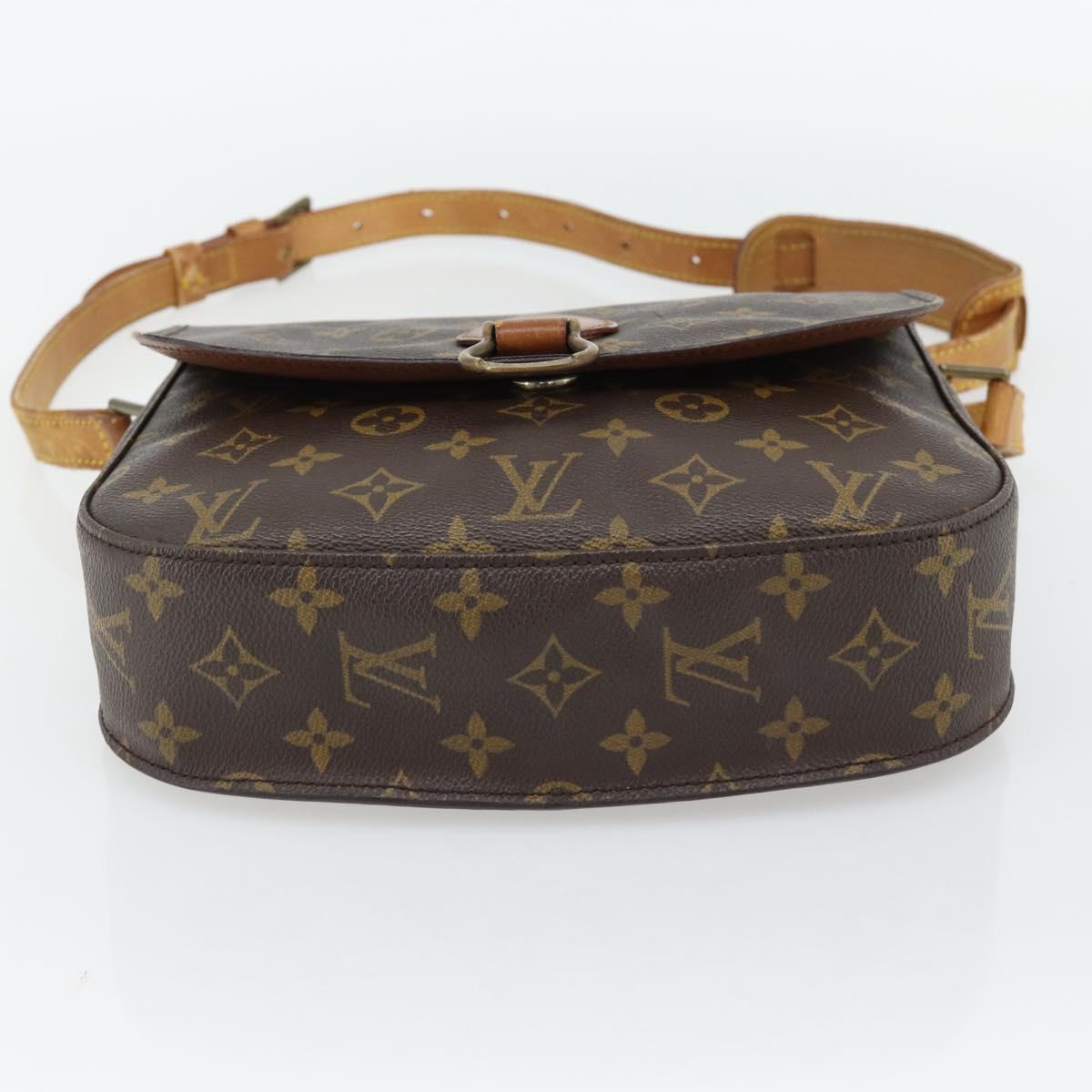 LOUIS VUITTON Monogram Saint Cloud GM Shoulder Bag M51242 LV Auth 180654