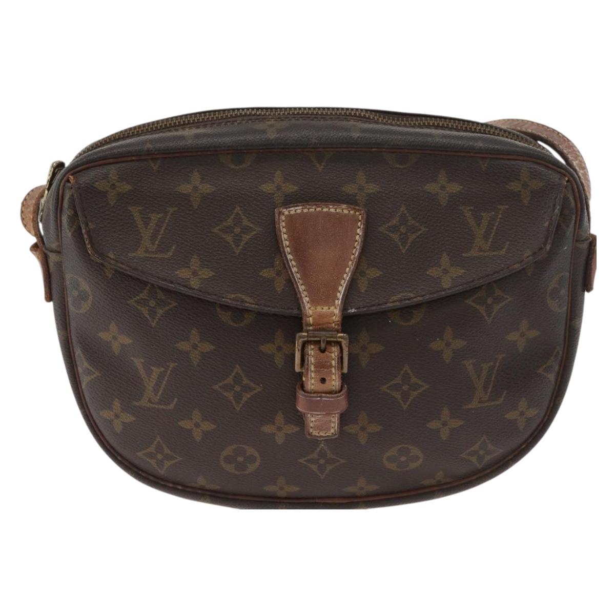 LOUIS VUITTON Monogram Jeune Fille MM Shoulder Bag M51226 LV Auth 180662