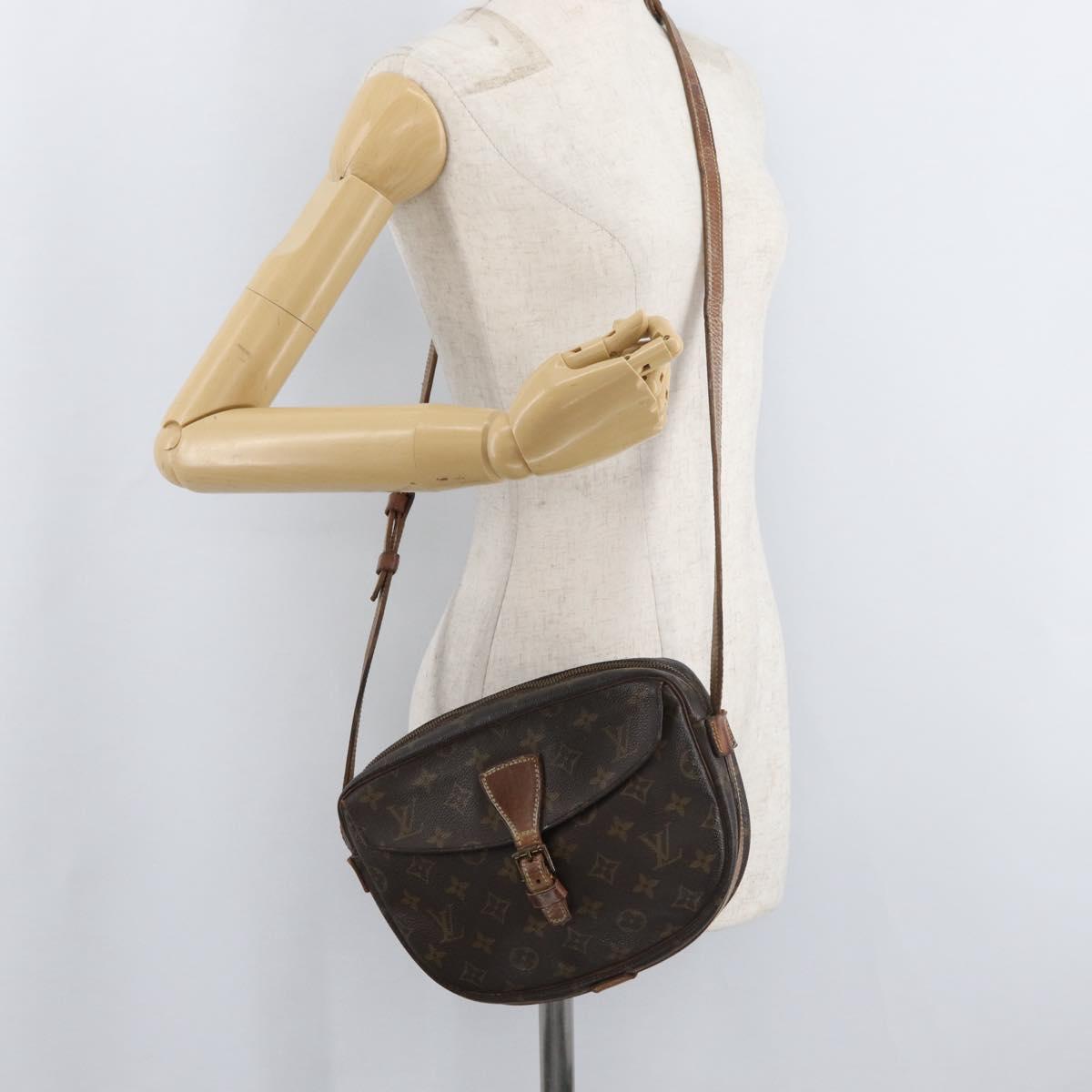 LOUIS VUITTON Monogram Jeune Fille MM Shoulder Bag M51226 LV Auth 180662