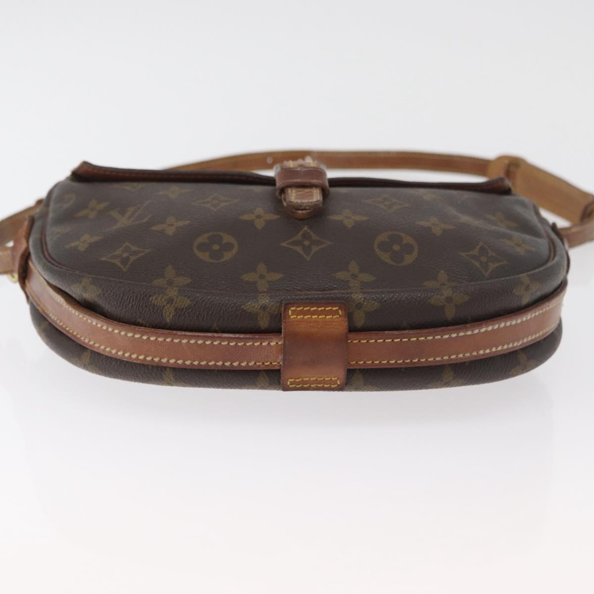 LOUIS VUITTON Monogram Jeune Fille MM Shoulder Bag M51226 LV Auth 180662