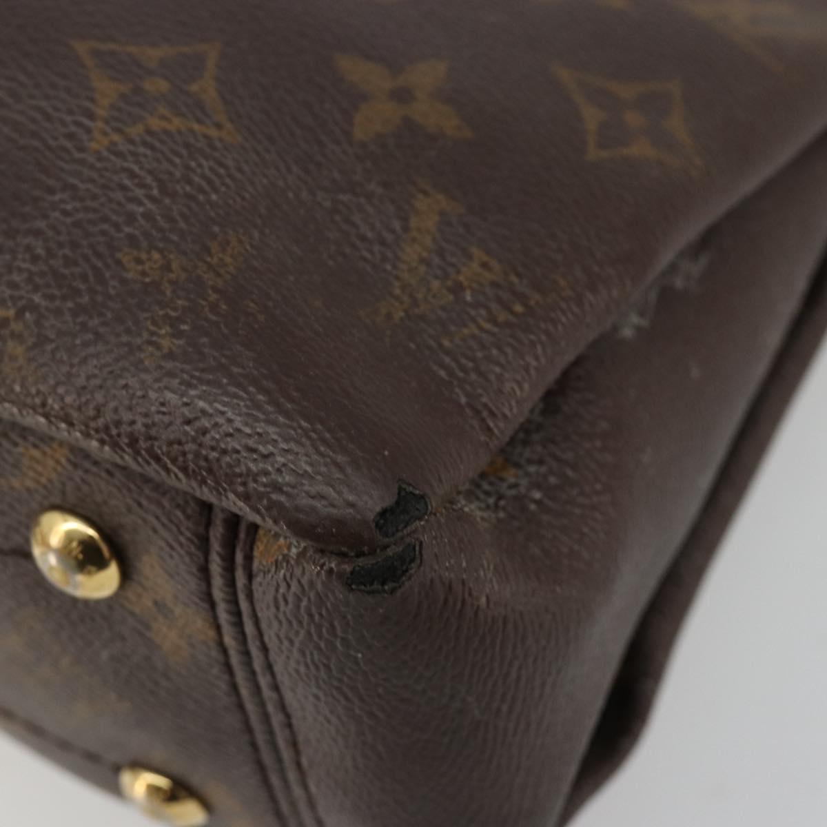 LOUIS VUITTON Monogram Palas BB Hand Bag 2way Slys M41241 LV Auth 180676