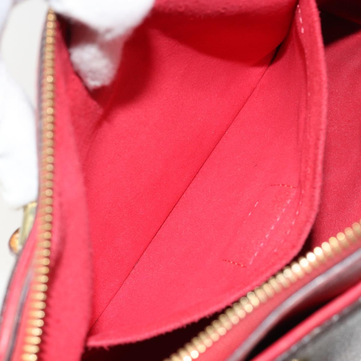 LOUIS VUITTON Monogram Palas BB Hand Bag 2way Slys M41241 LV Auth 180676
