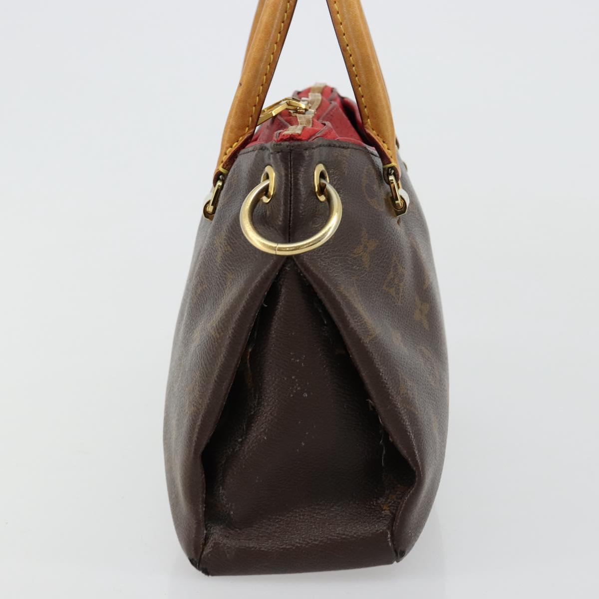 LOUIS VUITTON Monogram Palas BB Hand Bag 2way Slys M41241 LV Auth 180676