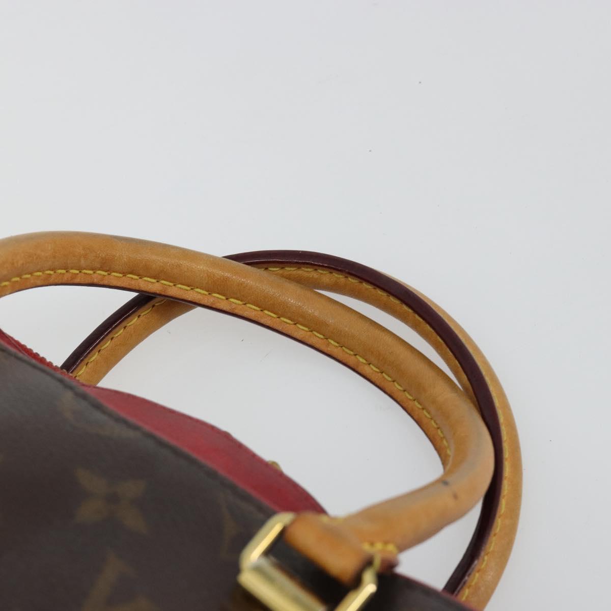 LOUIS VUITTON Monogram Palas BB Hand Bag 2way Slys M41241 LV Auth 180676