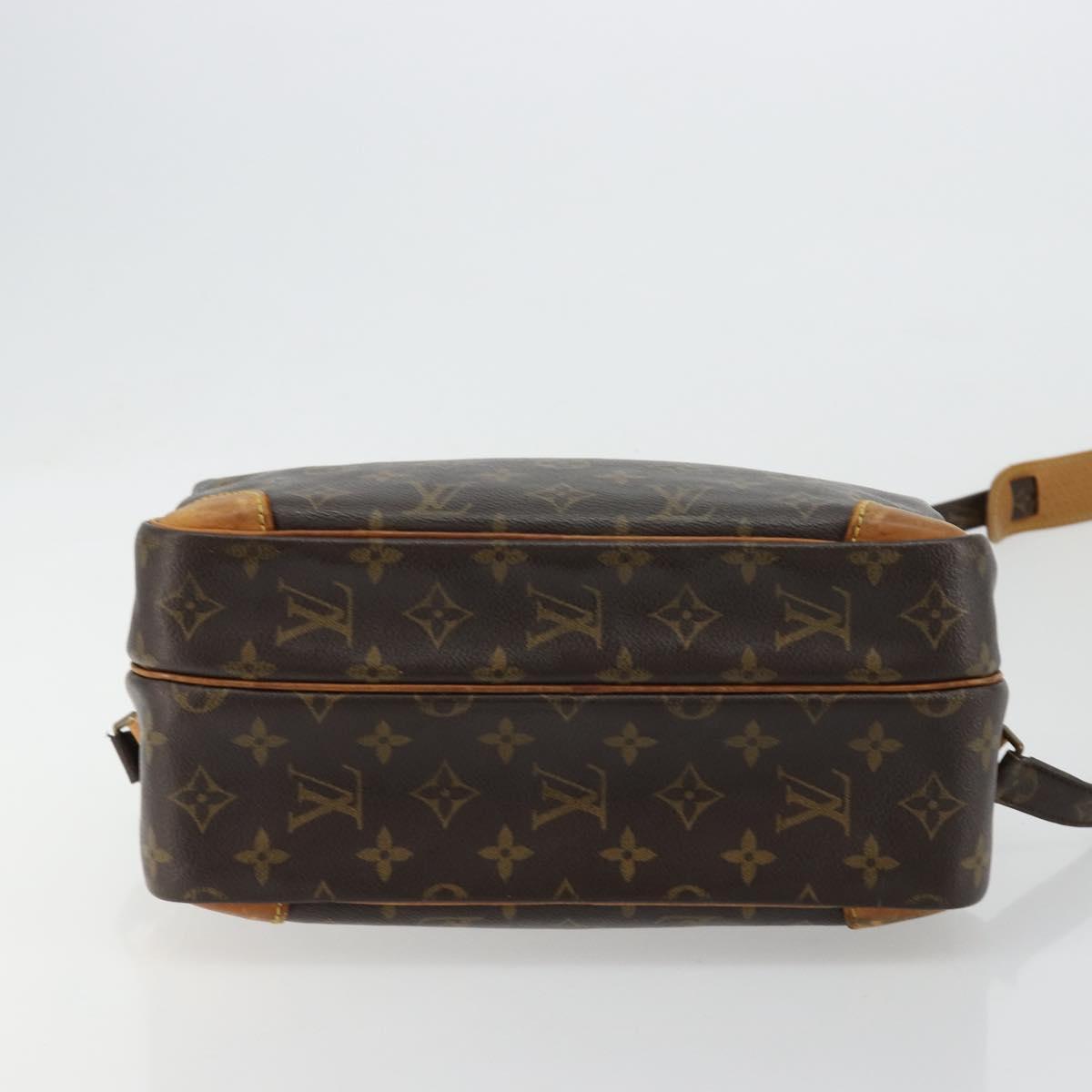 LOUIS VUITTON Monogram Nile Shoulder Bag M45244 LV Auth 180701