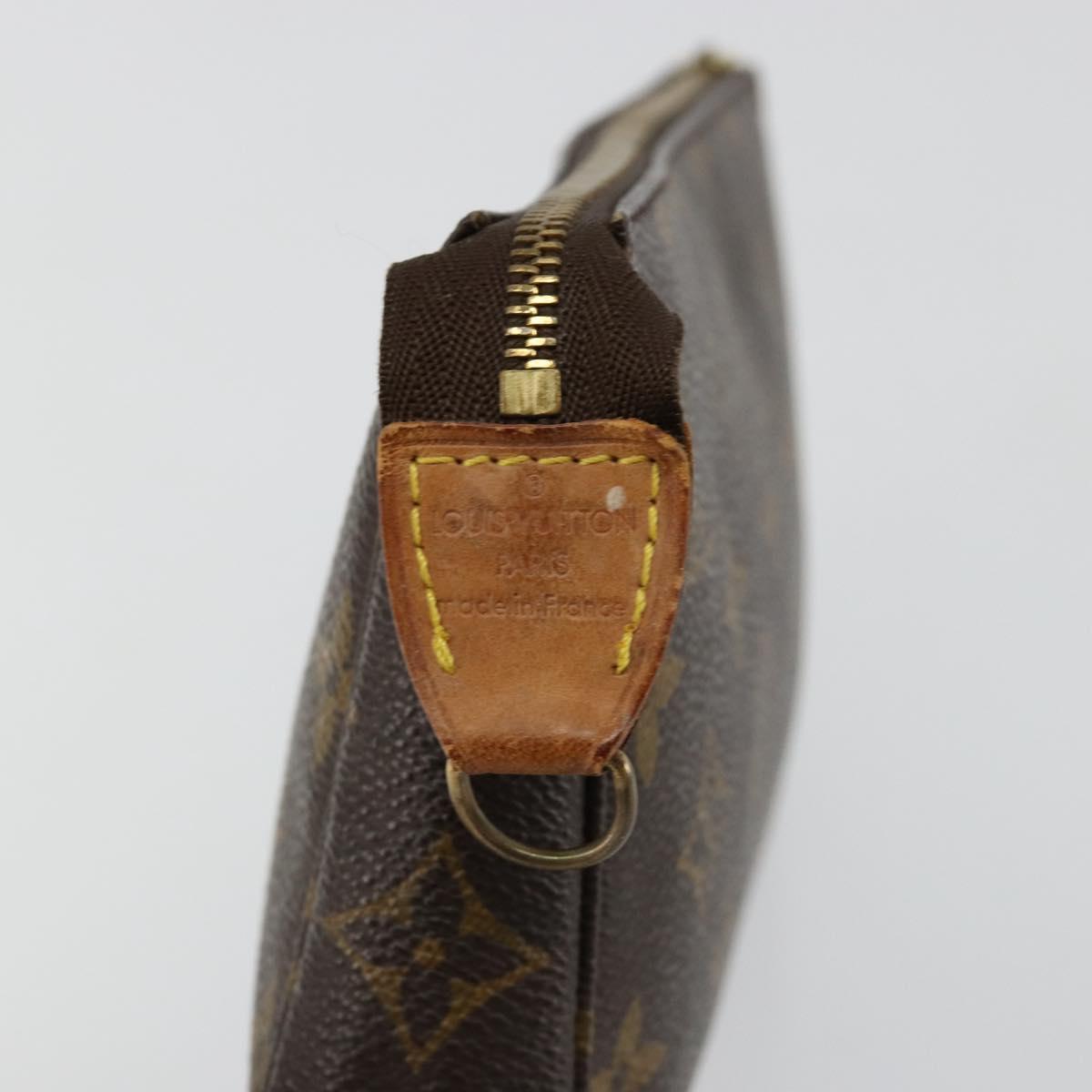 LOUIS VUITTON Monogram Pochette Accessoires Pouch M51980 LV Auth 180703