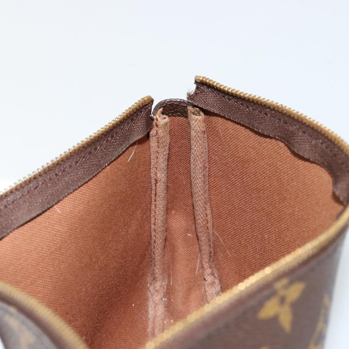 LOUIS VUITTON Monogram Pochette Accessoires Pouch M51980 LV Auth 180703