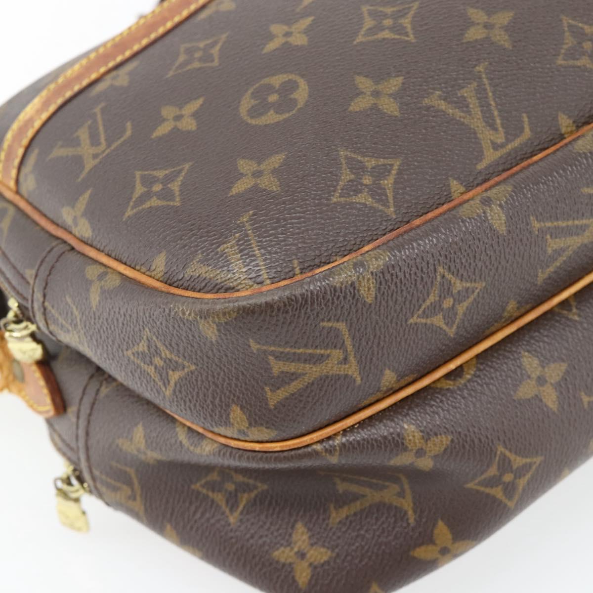 LOUIS VUITTON Monogram Reporter PM Shoulder Bag M45254 LV Auth 180708