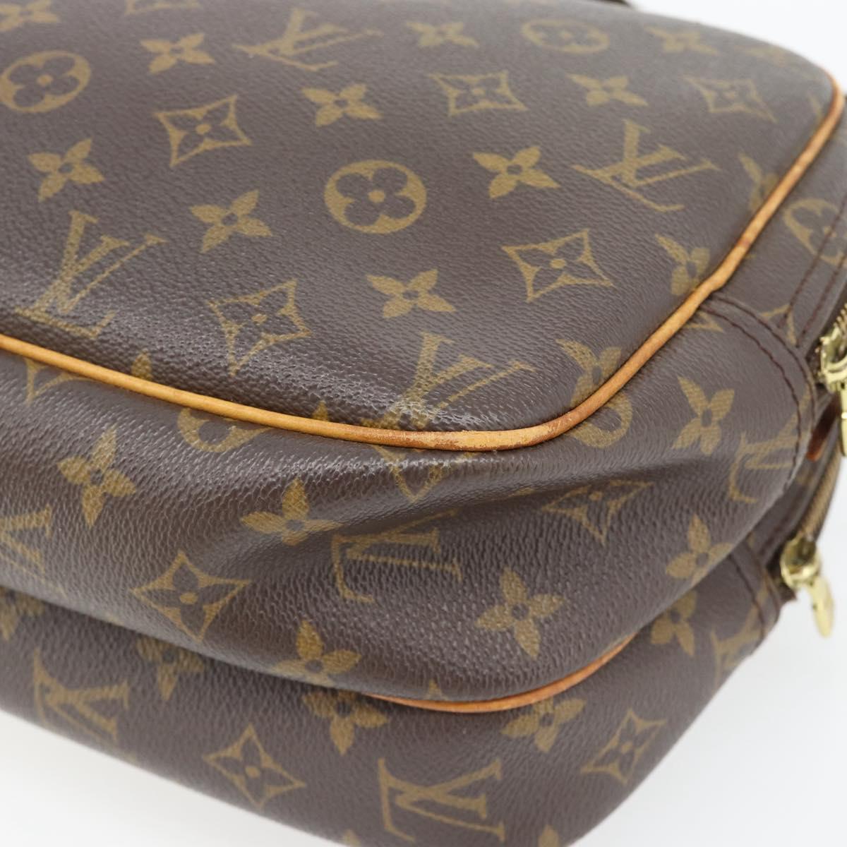 LOUIS VUITTON Monogram Reporter PM Shoulder Bag M45254 LV Auth 180708