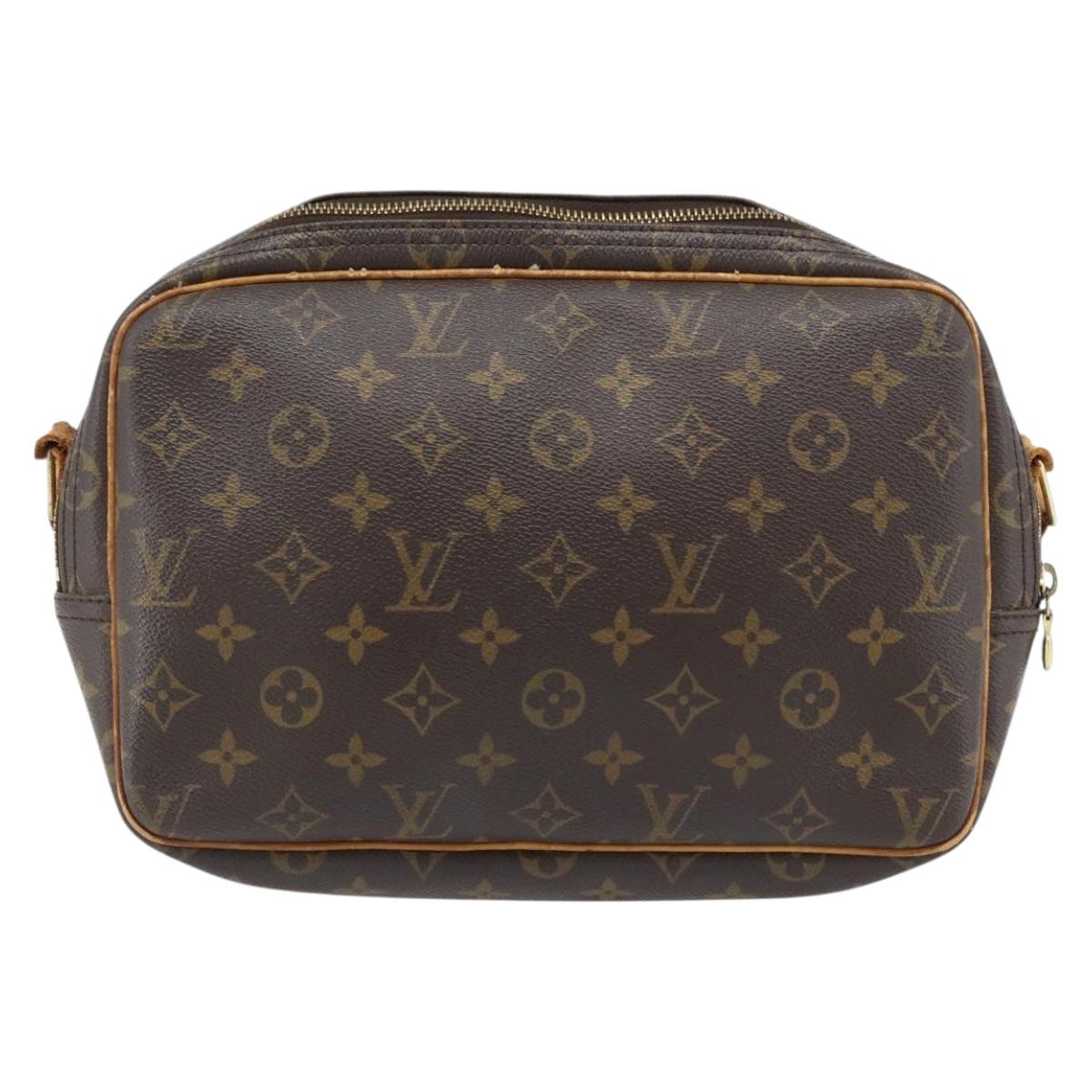 LOUIS VUITTON Monogram Reporter PM Shoulder Bag M45254 LV Auth 180708