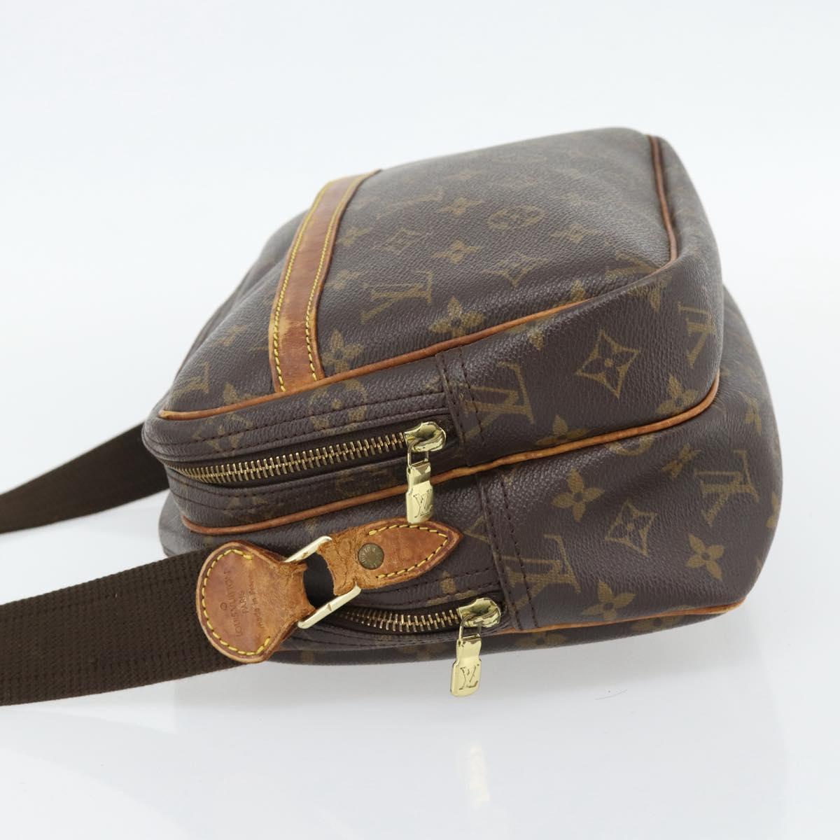 LOUIS VUITTON Monogram Reporter PM Shoulder Bag M45254 LV Auth 180708