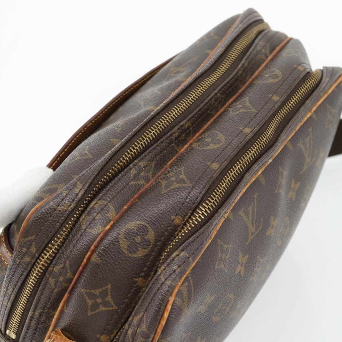 LOUIS VUITTON Monogram Reporter PM Shoulder Bag M45254 LV Auth 180708