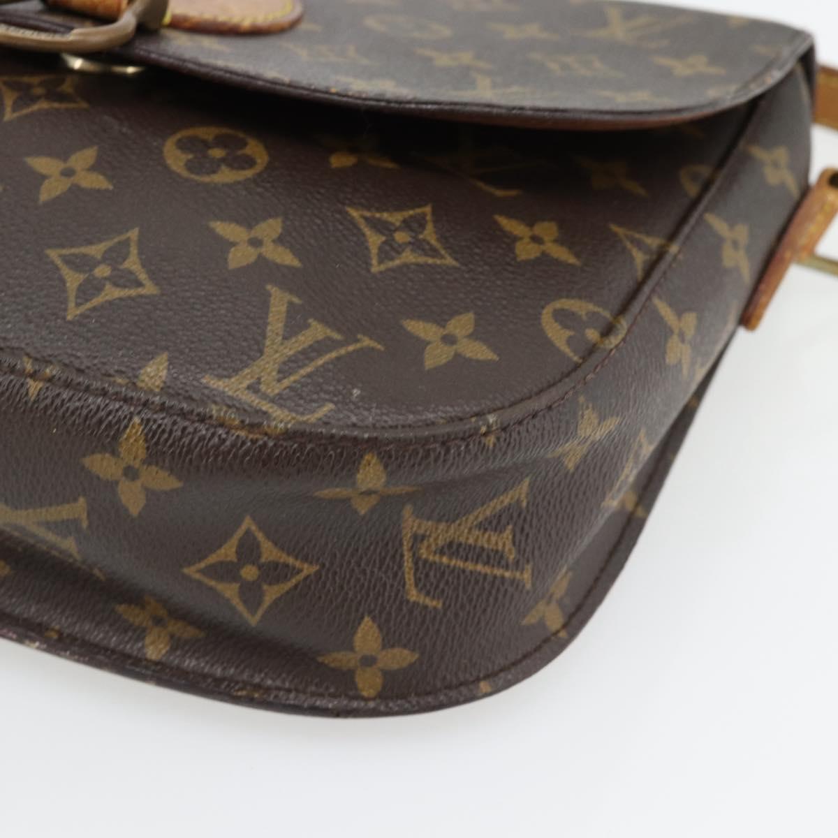 LOUIS VUITTON Monogram Saint Cloud GM Shoulder Bag M51242 LV Auth 180712