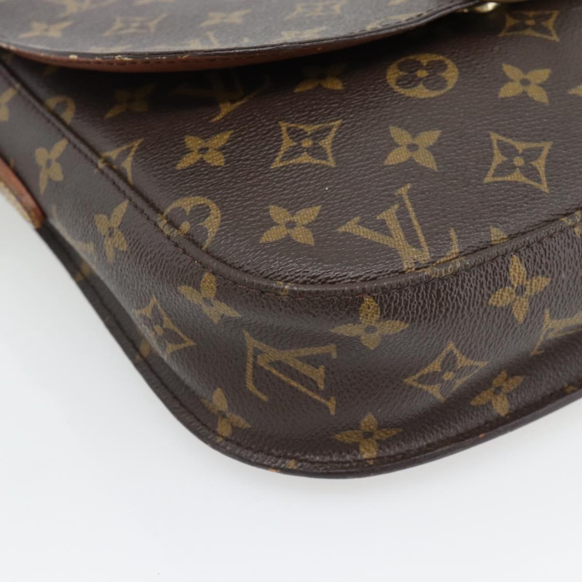 LOUIS VUITTON Monogram Saint Cloud GM Shoulder Bag M51242 LV Auth 180712