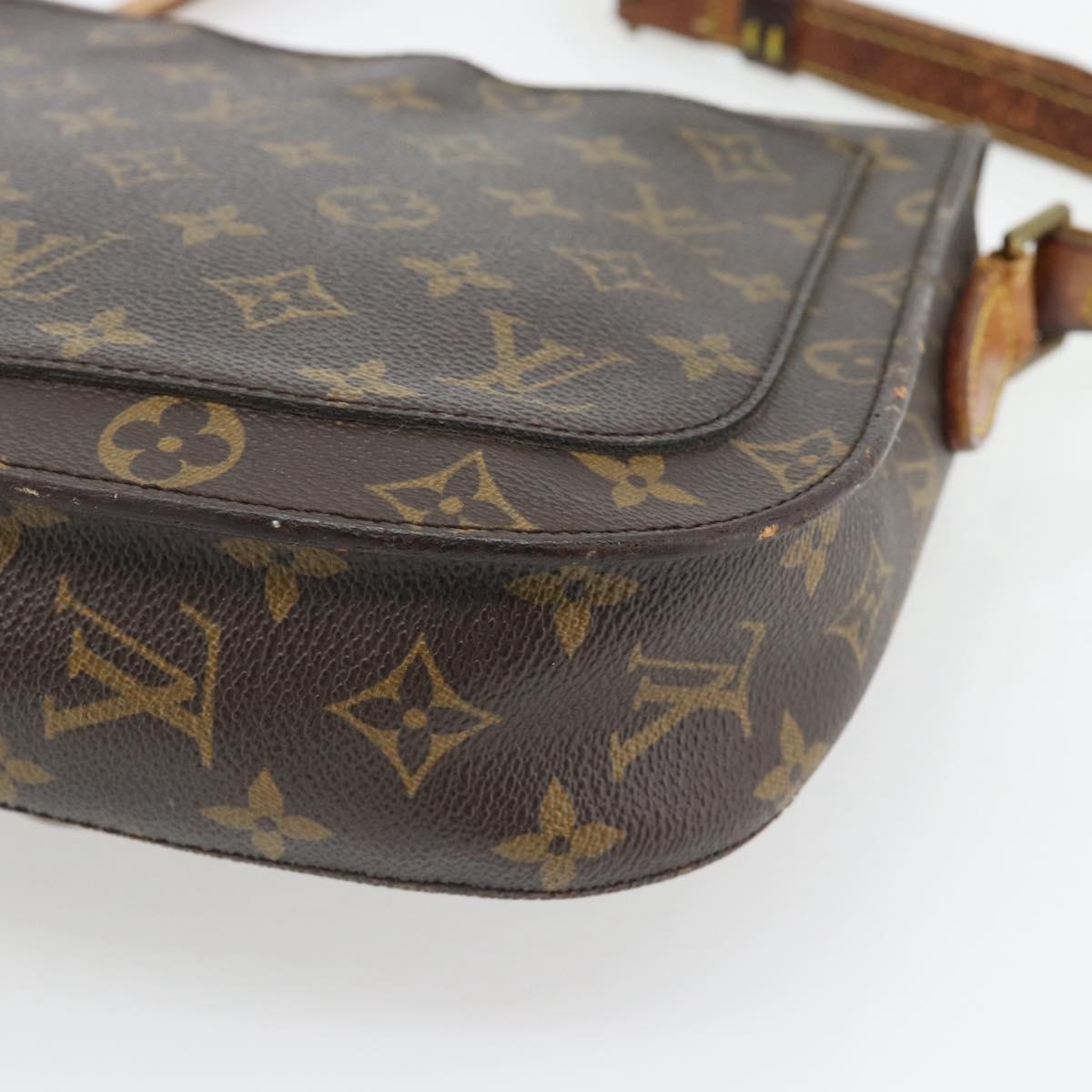 LOUIS VUITTON Monogram Saint Cloud GM Shoulder Bag M51242 LV Auth 180712