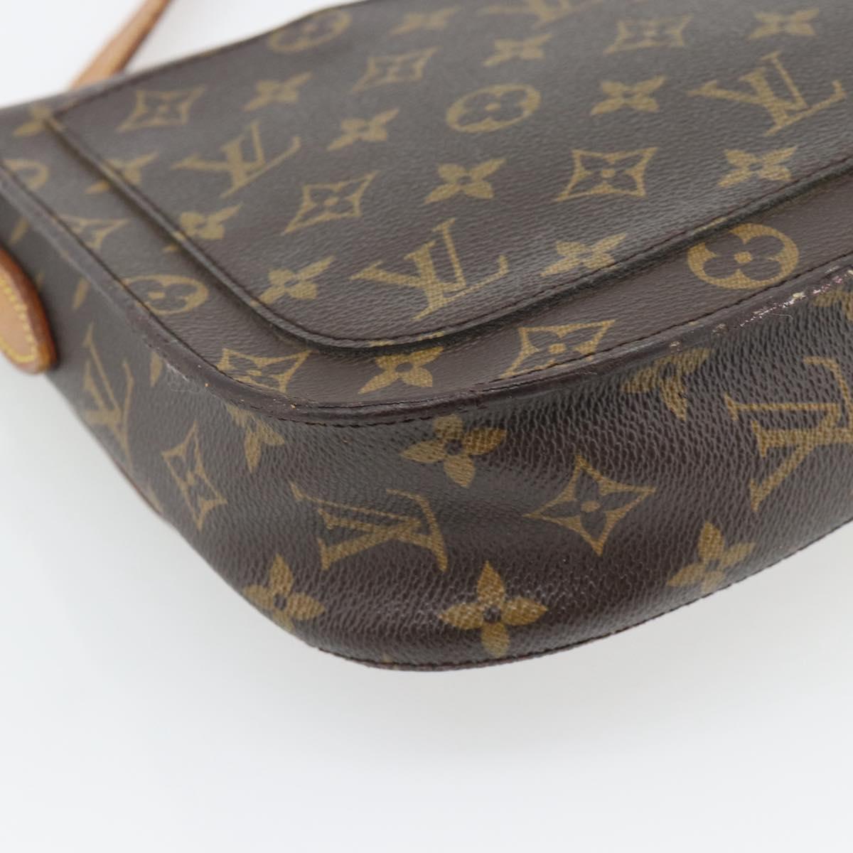 LOUIS VUITTON Monogram Saint Cloud GM Shoulder Bag M51242 LV Auth 180712