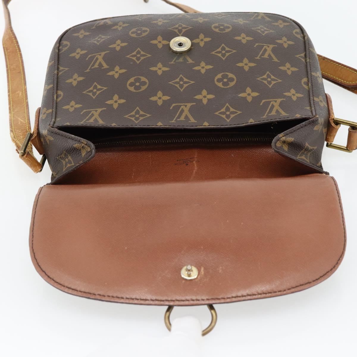 LOUIS VUITTON Monogram Saint Cloud GM Shoulder Bag M51242 LV Auth 180712