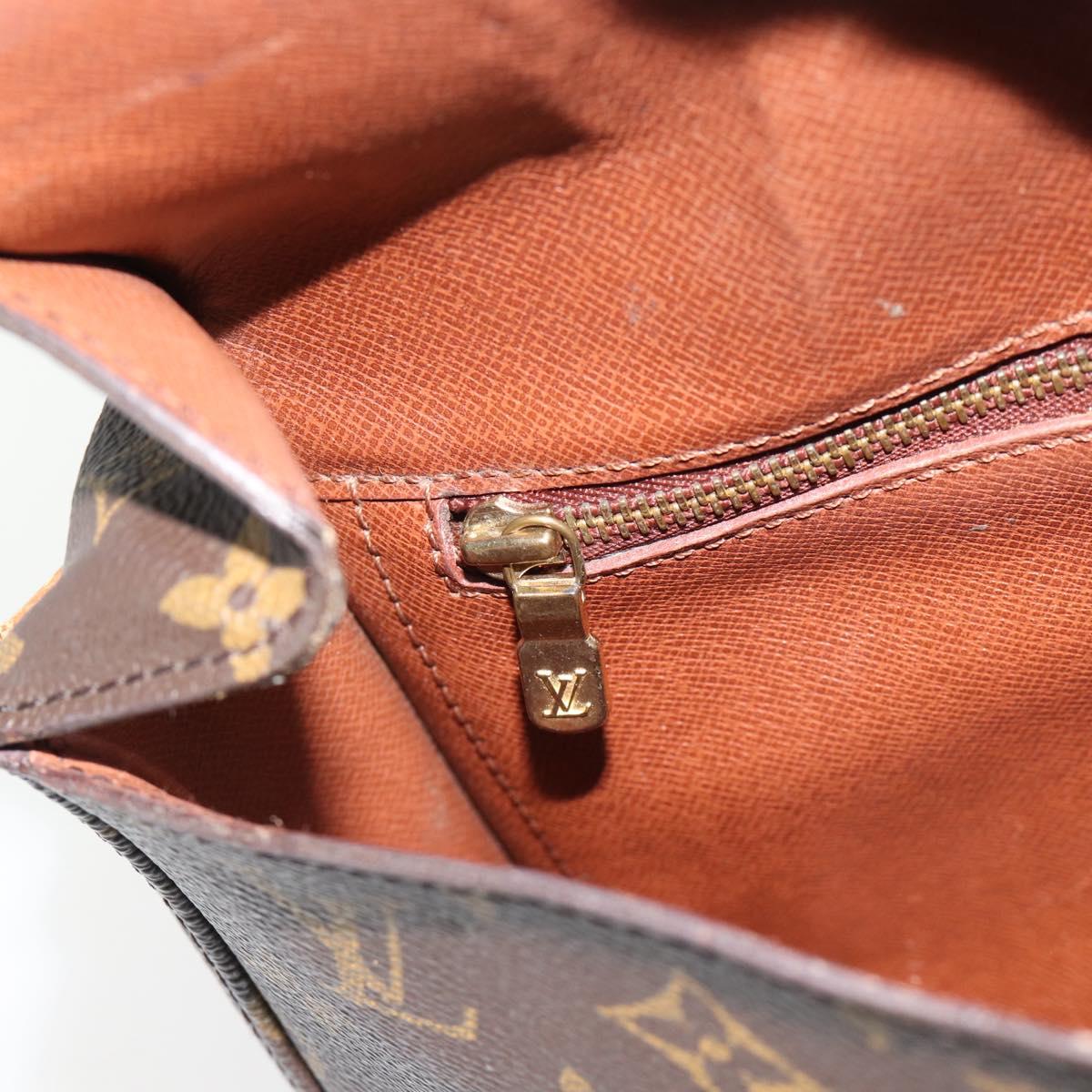 LOUIS VUITTON Monogram Saint Cloud GM Shoulder Bag M51242 LV Auth 180712