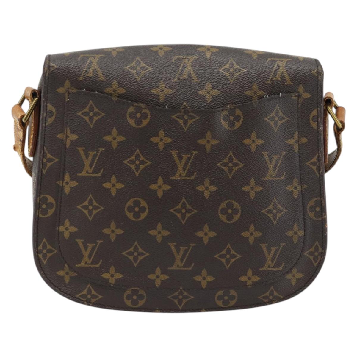 LOUIS VUITTON Monogram Saint Cloud GM Shoulder Bag M51242 LV Auth 180712