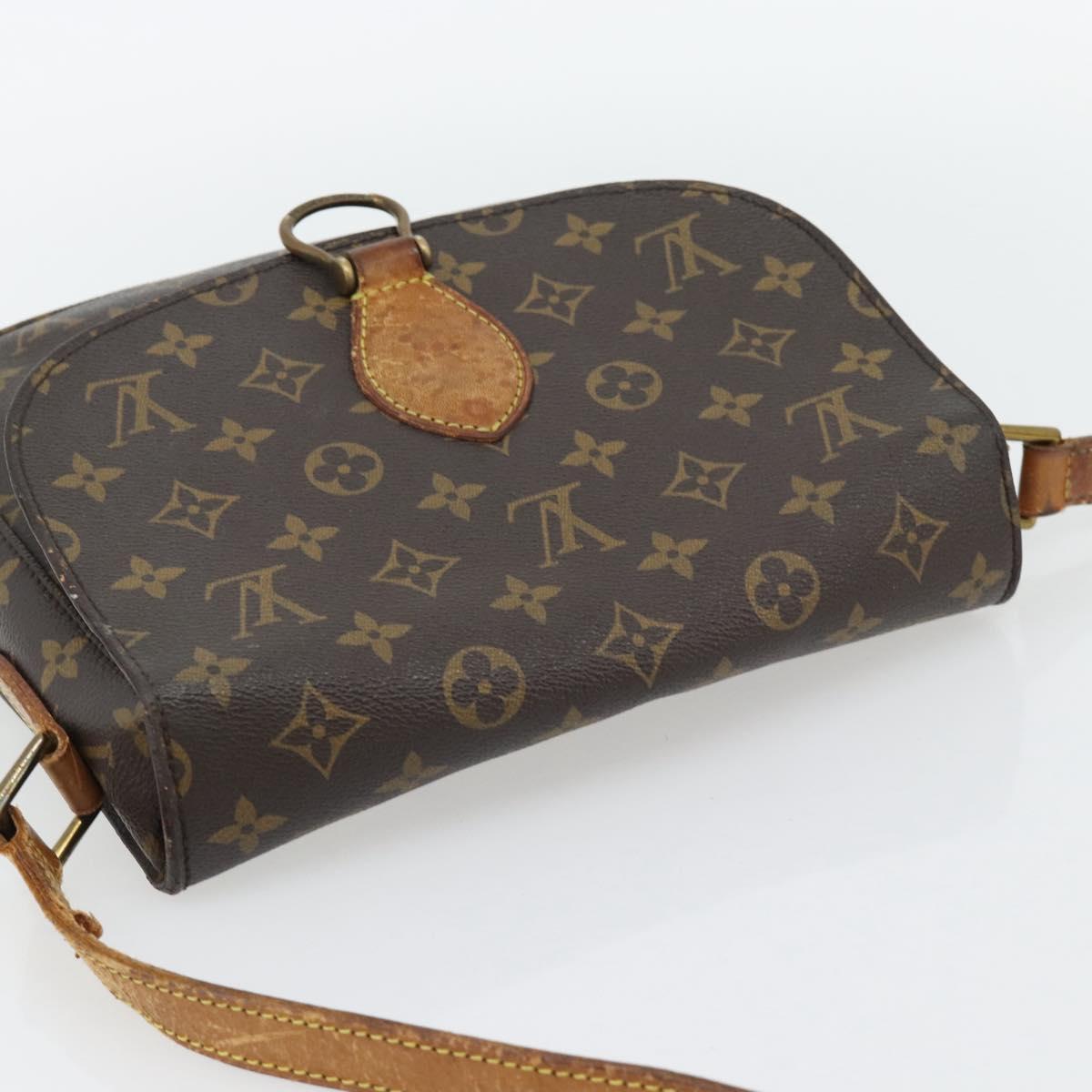 LOUIS VUITTON Monogram Saint Cloud GM Shoulder Bag M51242 LV Auth 180712