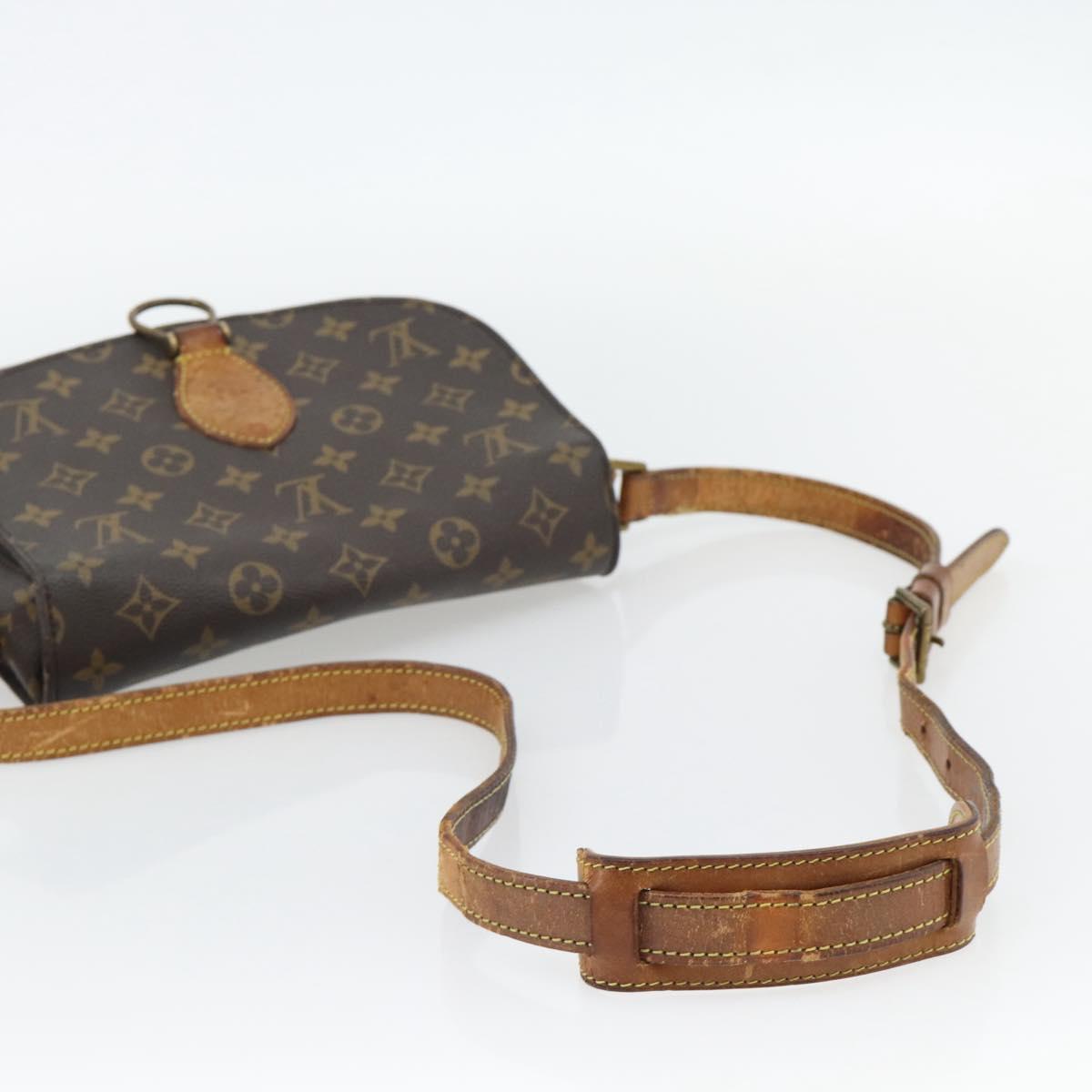 LOUIS VUITTON Monogram Saint Cloud GM Shoulder Bag M51242 LV Auth 180712