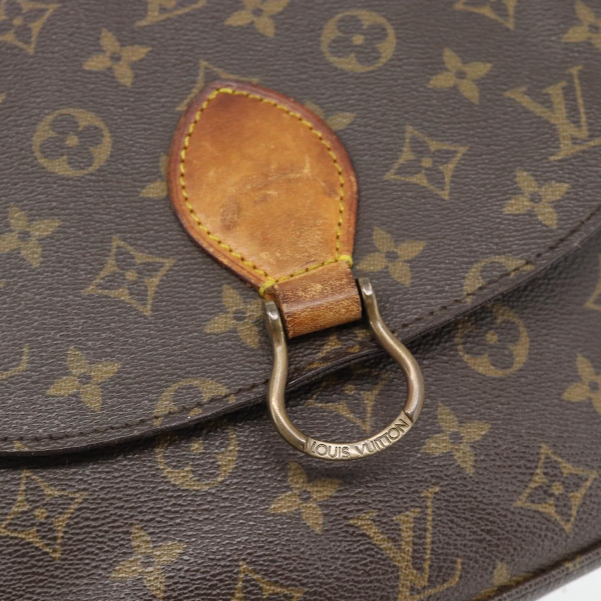 LOUIS VUITTON Monogram Saint Cloud GM Shoulder Bag M51242 LV Auth 180713