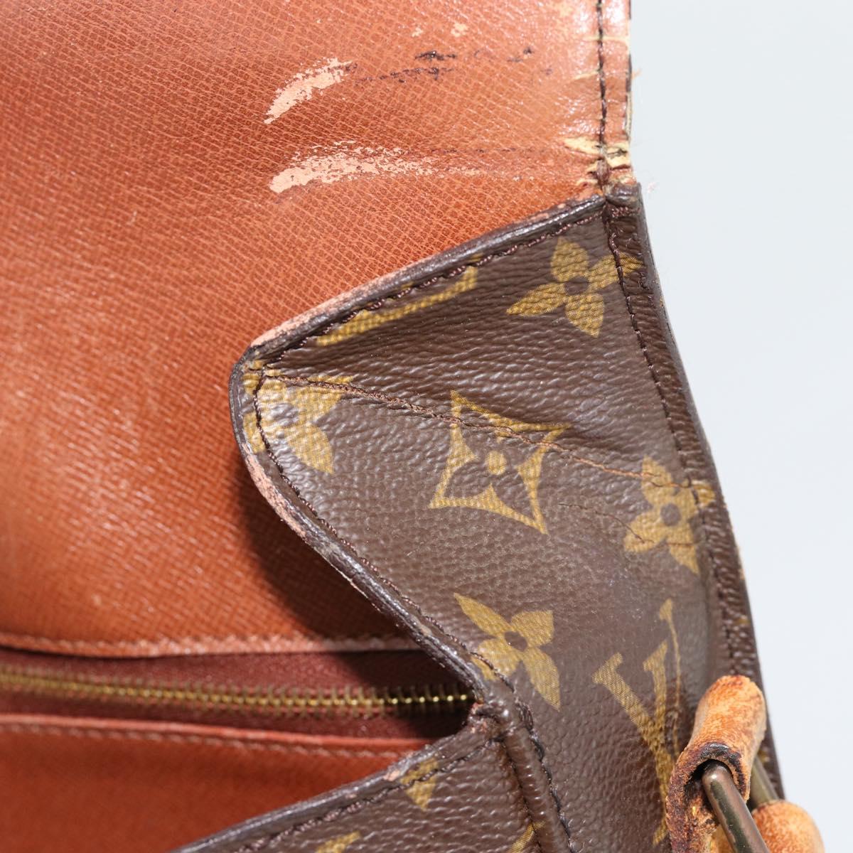 LOUIS VUITTON Monogram Saint Cloud GM Shoulder Bag M51242 LV Auth 180713