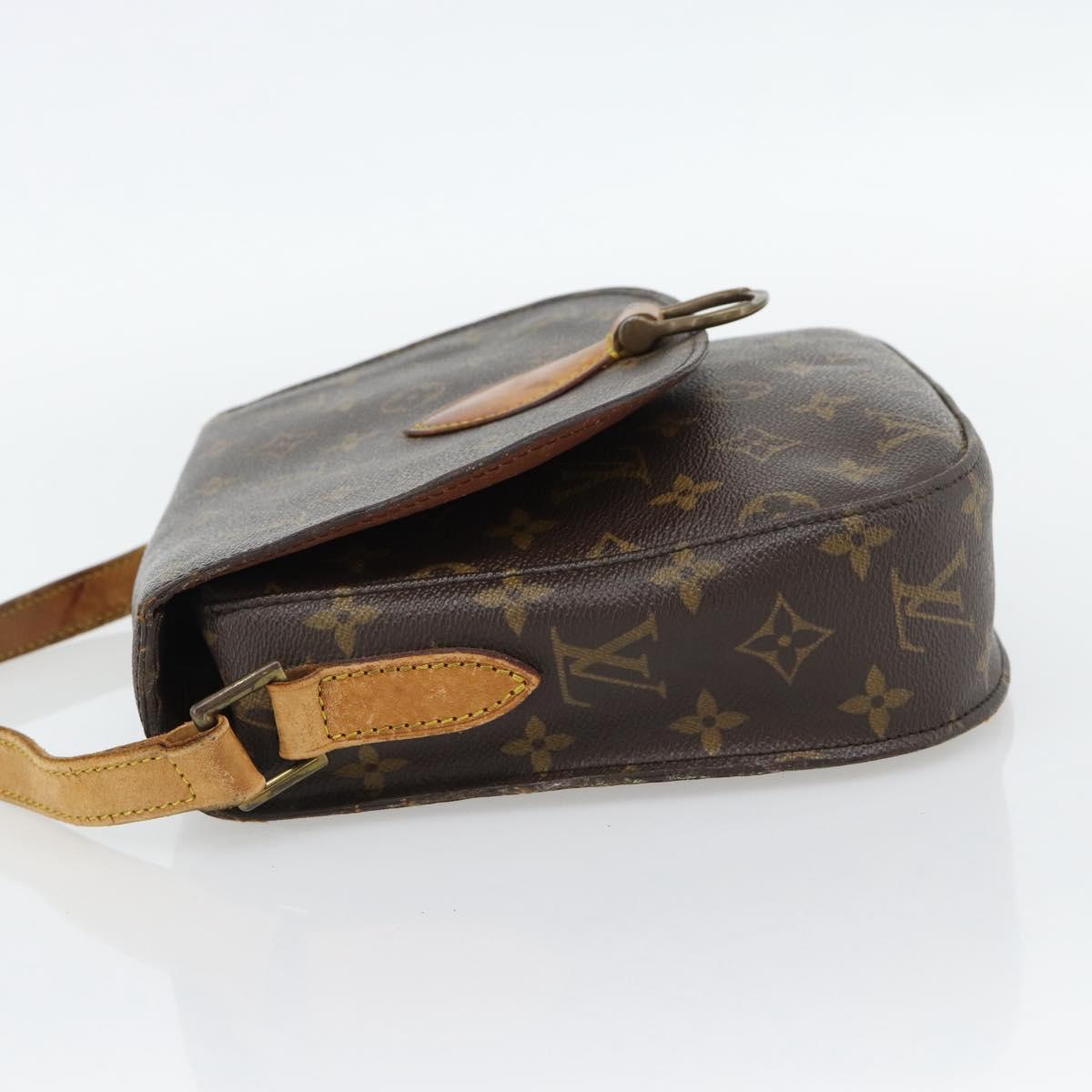 LOUIS VUITTON Monogram Saint Cloud GM Shoulder Bag M51242 LV Auth 180713