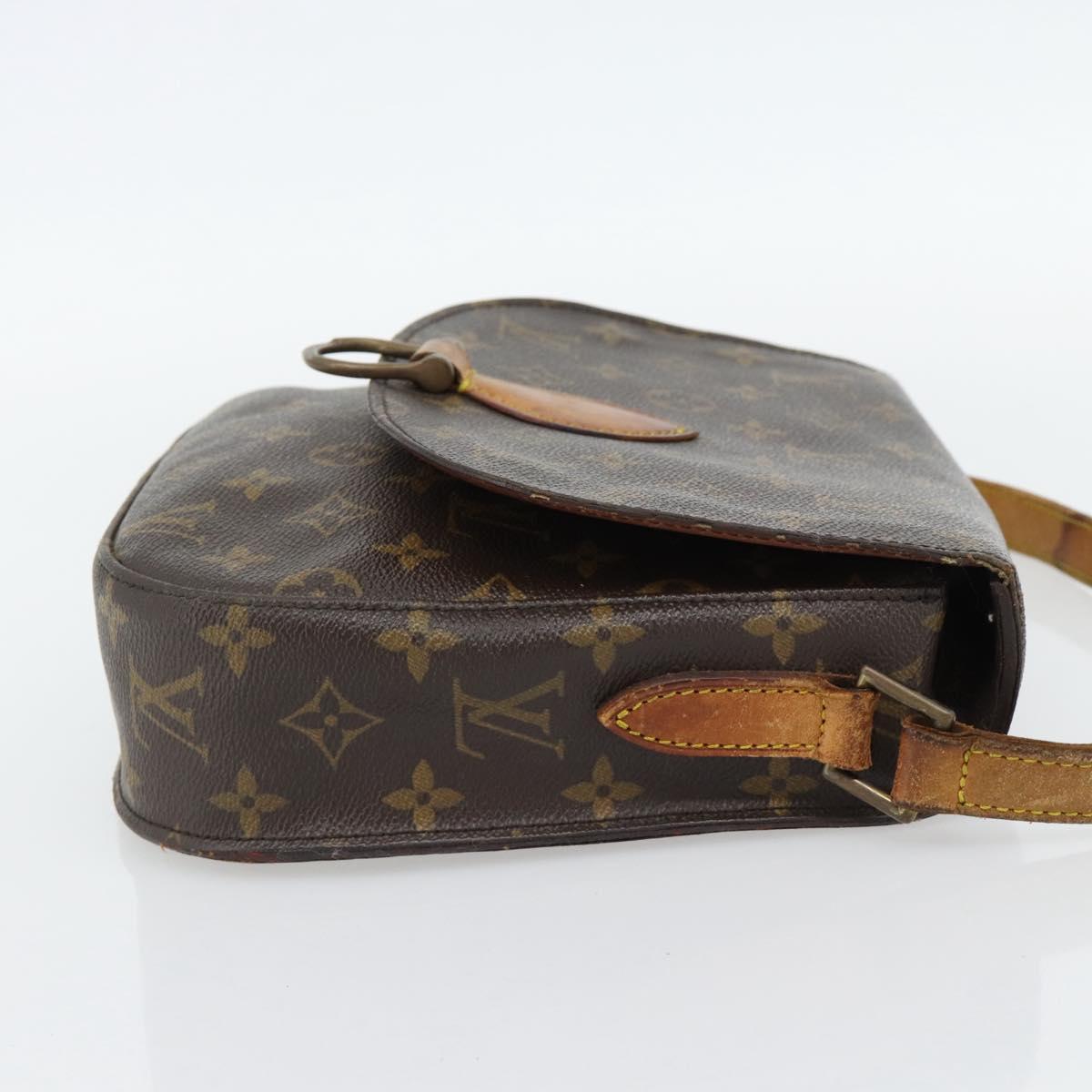 LOUIS VUITTON Monogram Saint Cloud GM Shoulder Bag M51242 LV Auth 180713