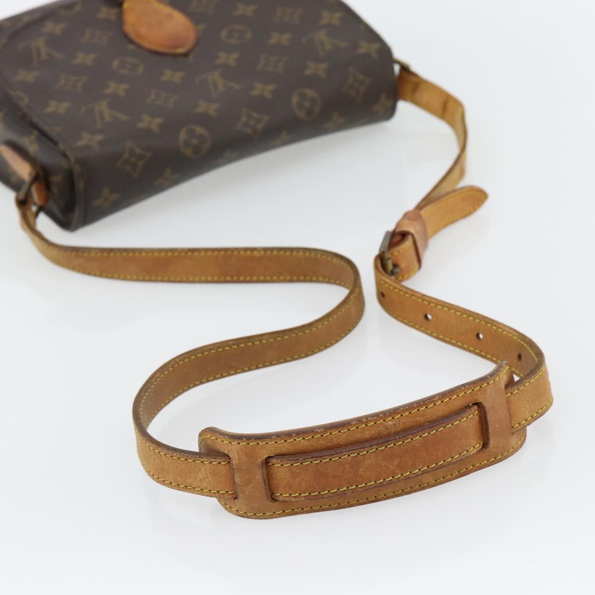 LOUIS VUITTON Monogram Saint Cloud GM Shoulder Bag M51242 LV Auth 180713